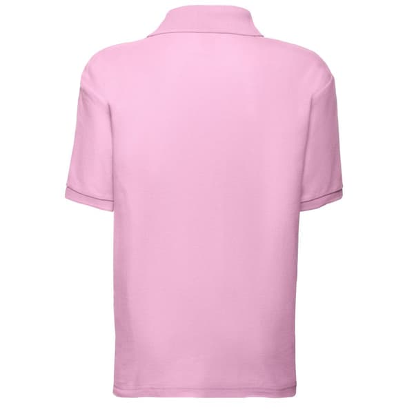 Fruit of the Loom Childrens/Kids 65/35 Plain Pique Polo Shirt