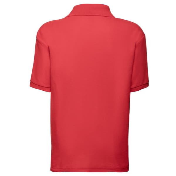 Fruit of the Loom Childrens/Kids 65/35 Plain Pique Polo Shirt