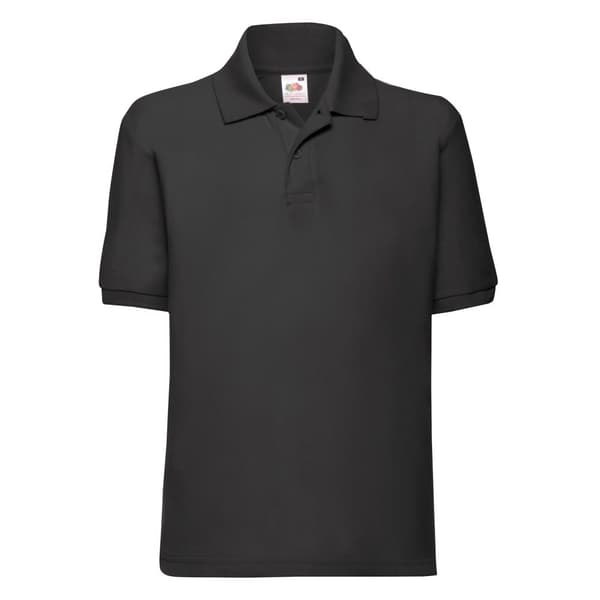 Fruit of the Loom Childrens/Kids 65/35 Plain Pique Polo Shirt