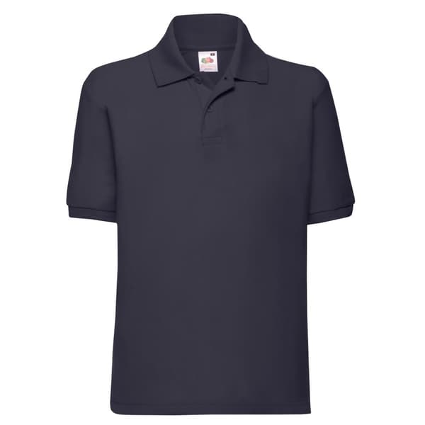 Fruit of the Loom Childrens/Kids 65/35 Plain Pique Polo Shirt