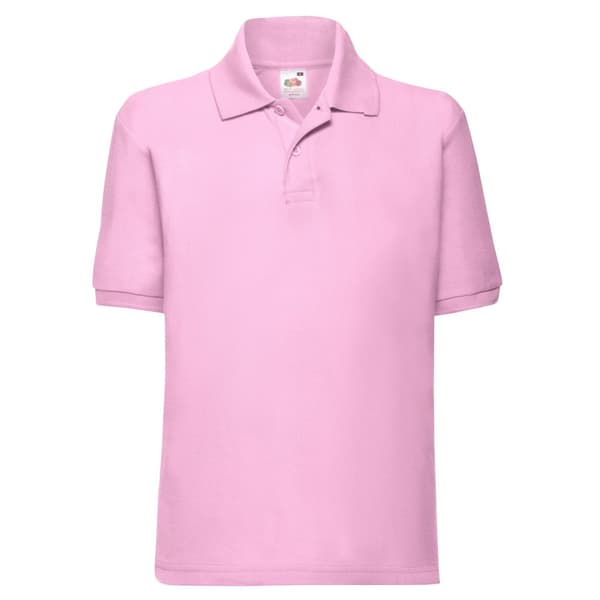Fruit of the Loom Childrens/Kids 65/35 Plain Pique Polo Shirt