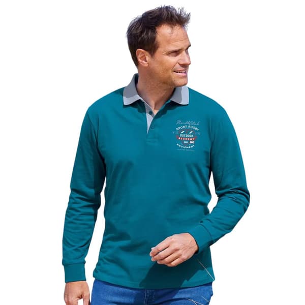 Atlas For Men Mens Rugby Polo Shirt (Pack of 2)