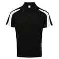 Miniatyrbillede 1 af 2: AWDis Cool Kontrastfarvet poloshirt til mænd
