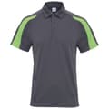 Miniatyrbillede 1 af 2: AWDis Cool Kontrastfarvet poloshirt til mænd