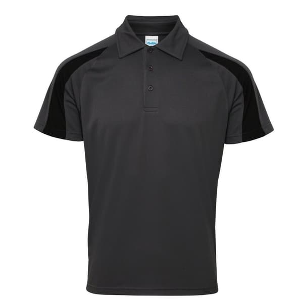 AWDis Cool Kontrastfarvet poloshirt til mænd