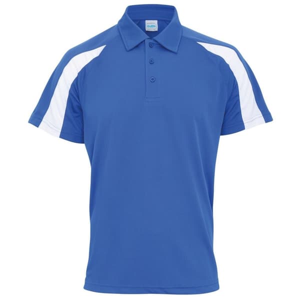AWDis Cool Kontrastfarvet poloshirt til mænd