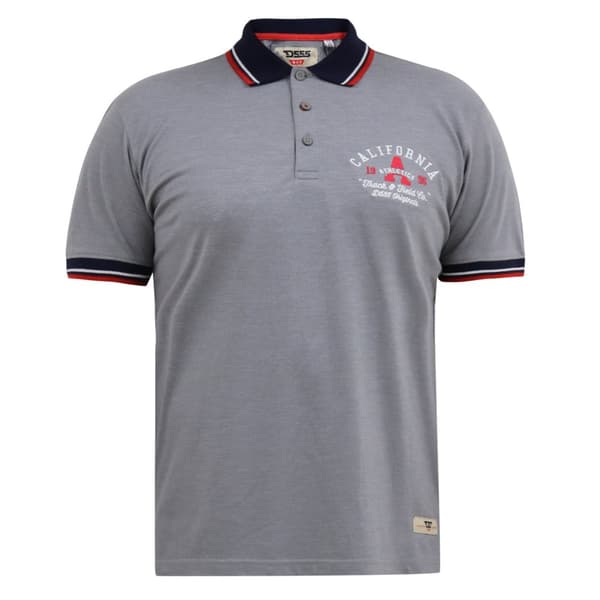 Duke Mens D555 Mersea Pique Embroidered Kingsize Polo Shirt