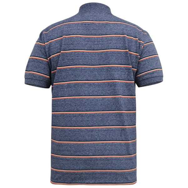 Duke Mens D555 Humber Stripe Jersey Polo Shirt