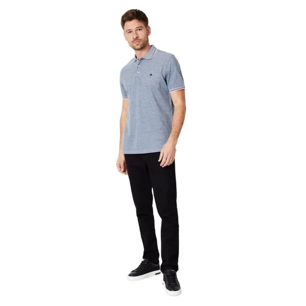 Maine Mens Birdseye Tipped Polo Shirt