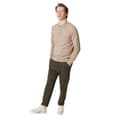 Miniatyrbillede 3 af 3: Burton Mens Knitted Cotton Long-Sleeved Polo Shirt