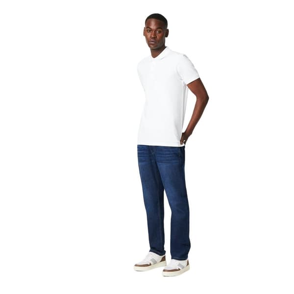 Maine Mens Cotton Pique Stretch Polo Shirt
