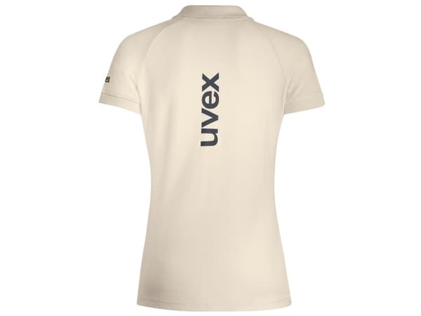 Uvex 70107, Poloskjorte, Voksen, Hunkjønn, Hvit, Monokromatisk, Ingen mønster