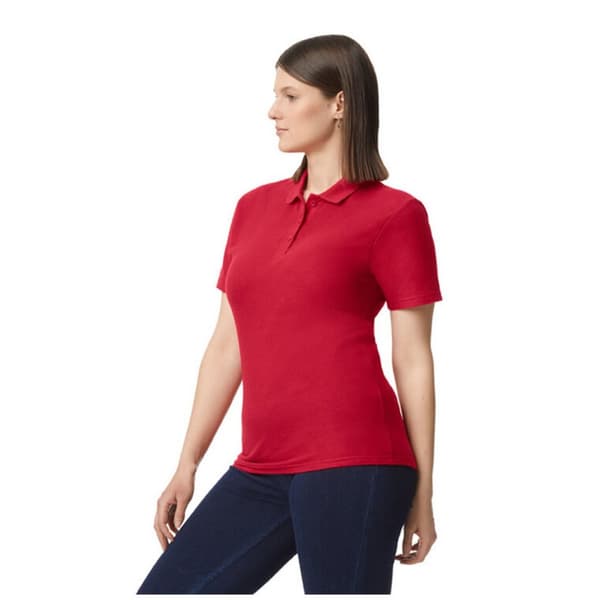 Gildan Womens/Ladies Double Piqué Polo Shirt