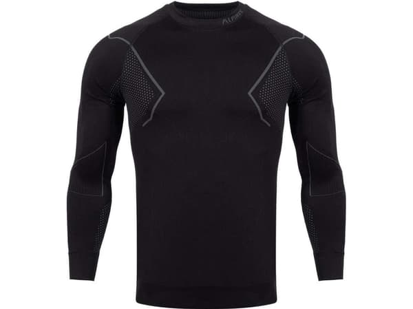 Alpinus Miesten Alpinus Active Base Layer lämpöpaita musta-harmaa GT43189 Alpinus S