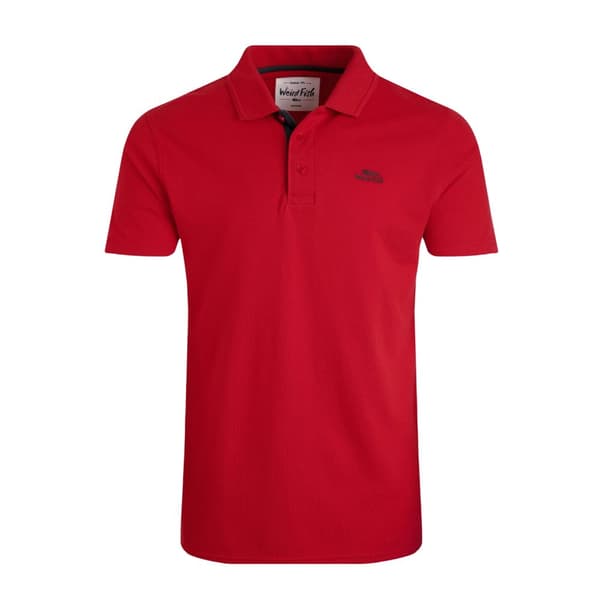 Weird Fish Mens Miles Pique Organic Polo Shirt