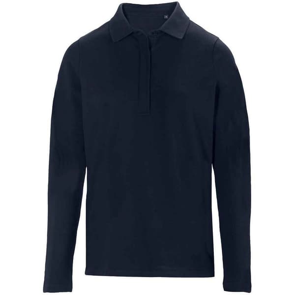 NEOBLU Womens/Ladies Owen Pique Long-Sleeved Polo Shirt