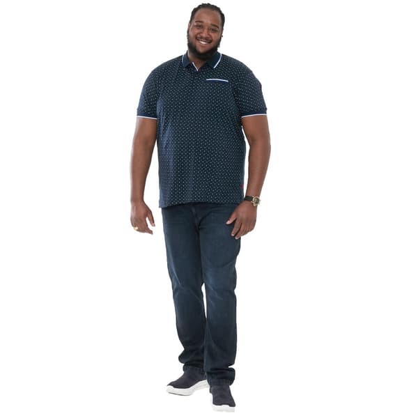 Duke Mens D555 Oakley All-Over Print Jersey Kingsize Polo Shirt