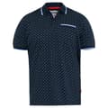 Miniatyrbild 1 av 3: Duke Mens D555 Oakley All-Over Print Jersey Kingsize Polo Shirt