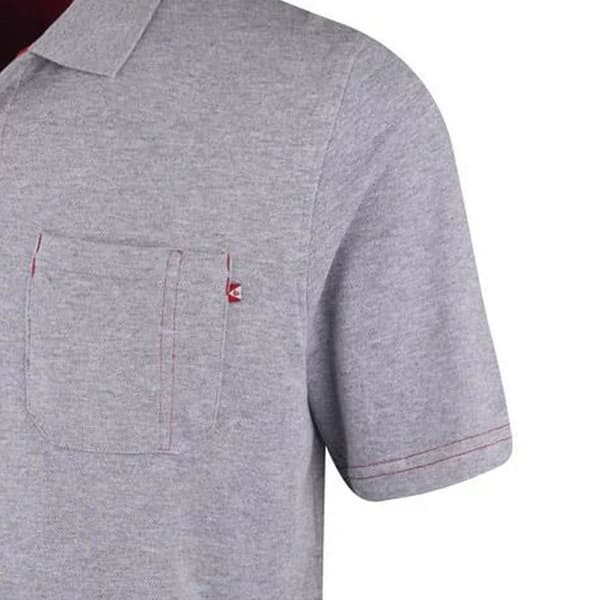 Lee Cooper Mens Marl Pique Polo Shirt