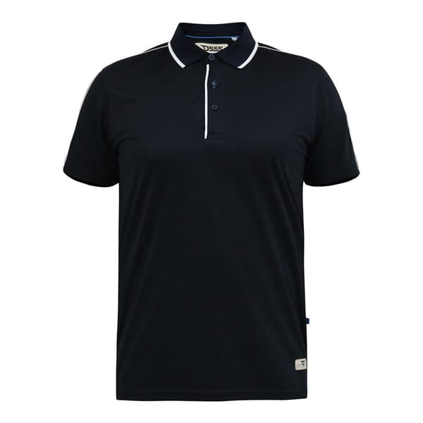Duke Mens D555 Sussex Tipped Jersey Contrast Piping Kingsize Polo Shirt