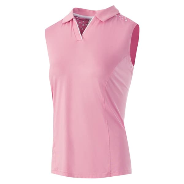 Island Green Womens/Ladies Golf Sleeveless Polo Shirt