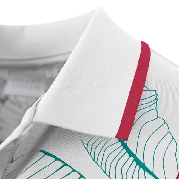 Island Green Womens/Ladies Leaf Print Polo Shirt
