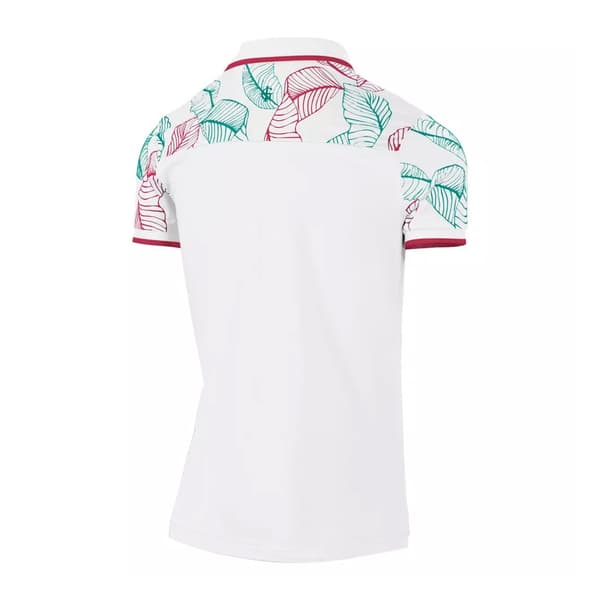 Island Green Womens/Ladies Leaf Print Polo Shirt