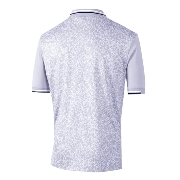 Island Green Mens Wild Flowers Golf Polo Shirt