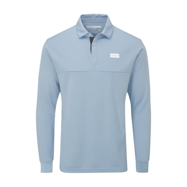 Stuburt Mens Sport Tech Long-Sleeved Polo Shirt