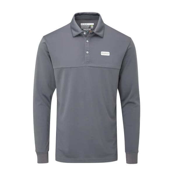 Stuburt Mens Sport Tech Long-Sleeved Polo Shirt