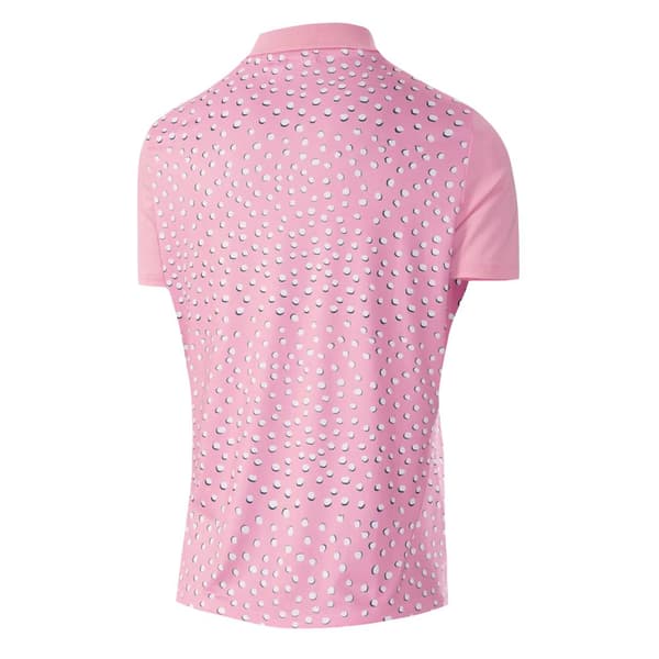 Island Green Womens/Ladies Spotted Golf Polo Shirt