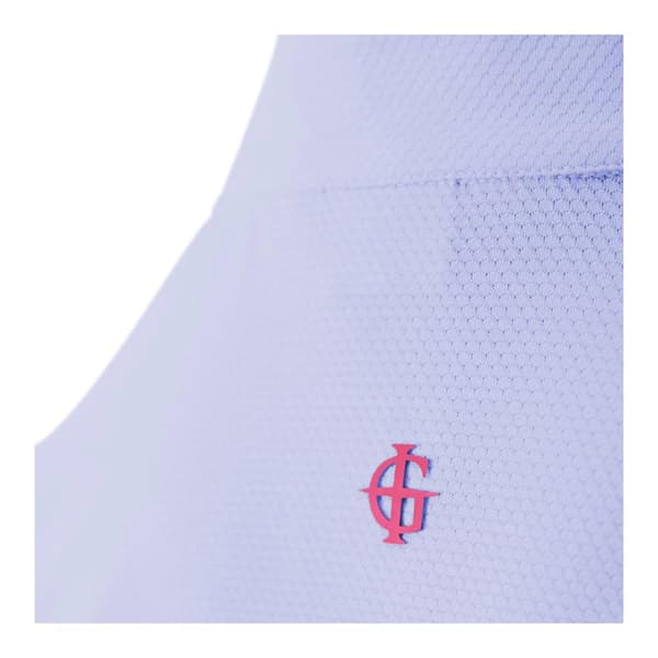 Island Green Womens/Ladies Mandarin Collar Polo Shirt