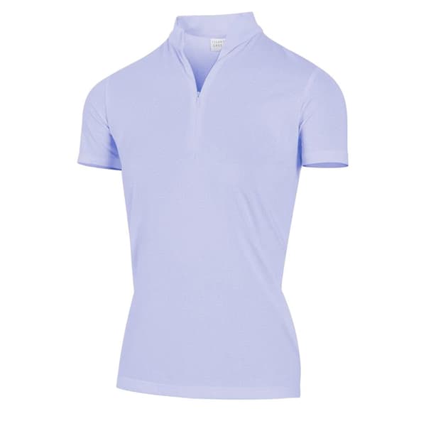 Island Green Womens/Ladies Mandarin Collar Polo Shirt