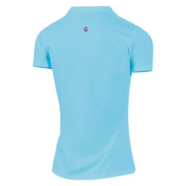 Island Green Womens/Ladies Mandarin Collar Polo Shirt