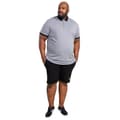 Miniatyrbilde 1 av 3: Duke Mens D555 Prinstead Pique Ribbed Collar Kingsize Polo Shirt