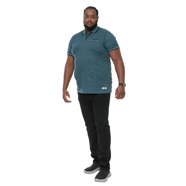 Duke Mens D555 Troy Textured Kingsize Polo Shirt