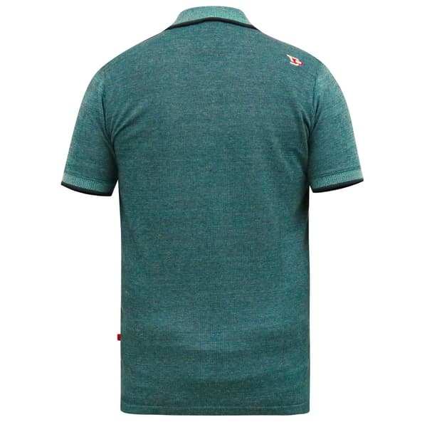 Duke Mens D555 Troy Textured Kingsize Polo Shirt