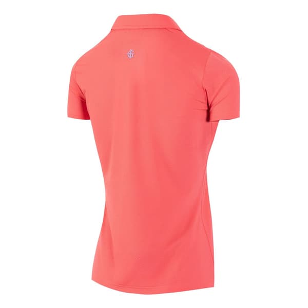 Island Green Womens/Ladies Honeycomb Jacquard Polo Shirt
