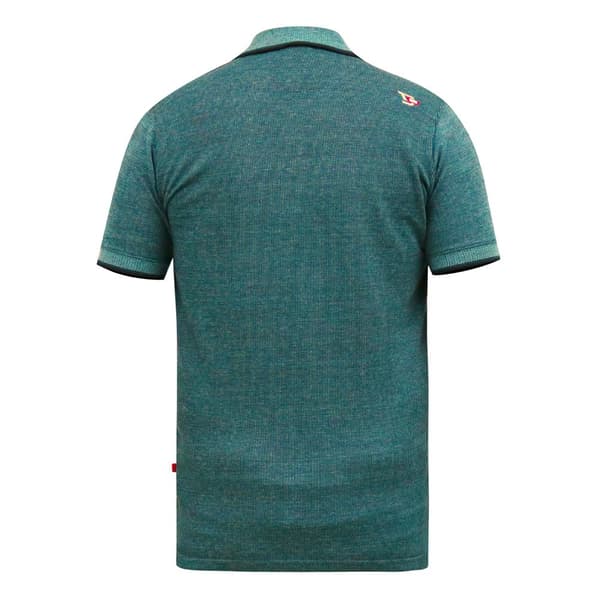Duke Mens D555 Troy 2 Textured Kingsize Tall Polo Shirt
