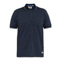Pikkukuva 1 / 3: Duke Mens D555 Rosemary Stripe Jersey Woven Kingsize Polo Shirt