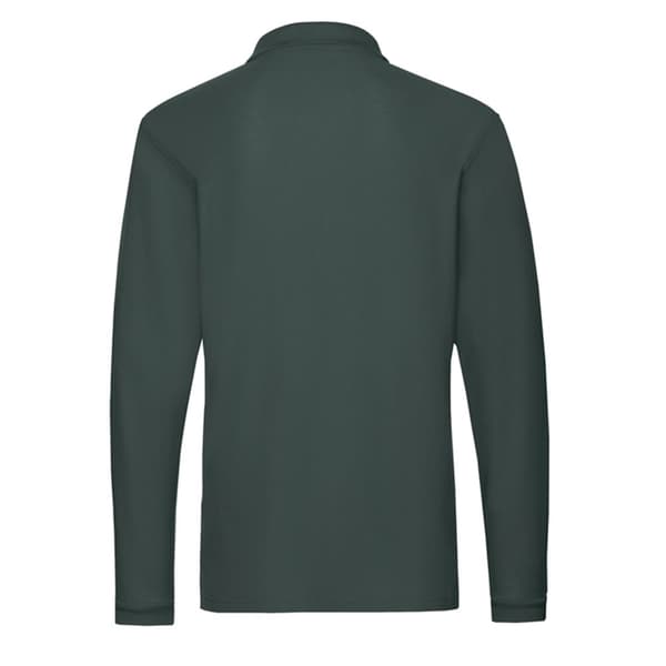 Fruit of the Loom Mens Premium Long-Sleeved Polo Shirt