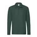 Miniatyrbilde 1 av 3: Fruit of the Loom Mens Premium Long-Sleeved Polo Shirt