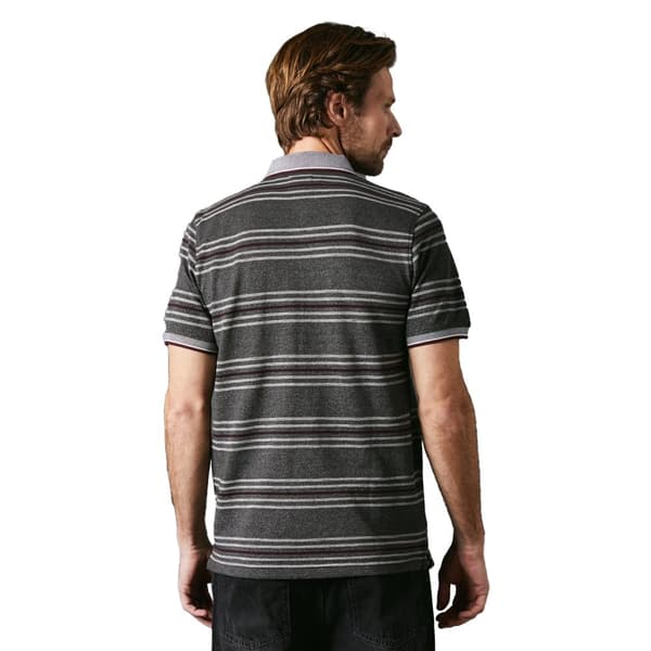 Maine Mens Memphis Striped Polo Shirt
