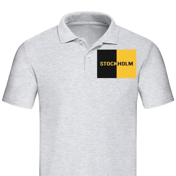 Klassisk Poloshirt | Poloshirt til Voksne Stockholm - fodbold