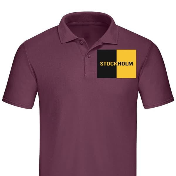 Klassisk Poloshirt | Poloshirt til Voksne Stockholm - fodbold