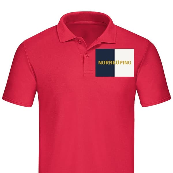 Klassisk Poloshirt | Poloshirt til Voksne Norrköping – fodbold