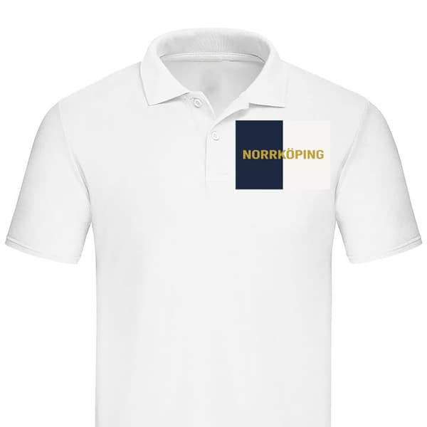 Klassisk Poloshirt | Poloshirt til Voksne Norrköping – fodbold