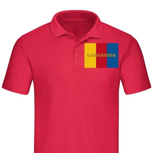 Klassisk Piqué | Piquégenser for Voksne Djurgården - fotball