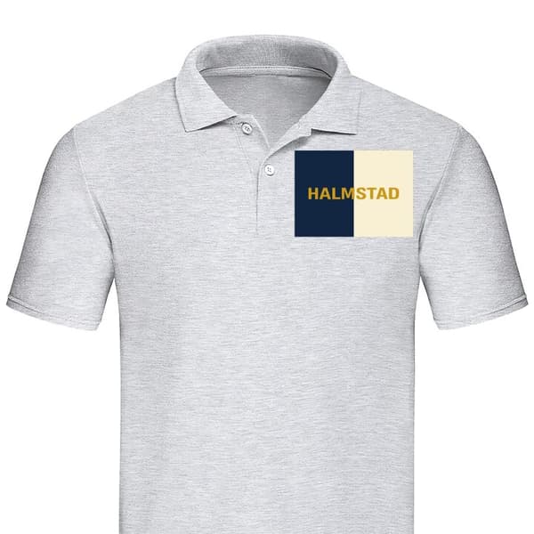 Klassisk Poloshirt | Poloshirt til Voksne Halmstad – fodbold