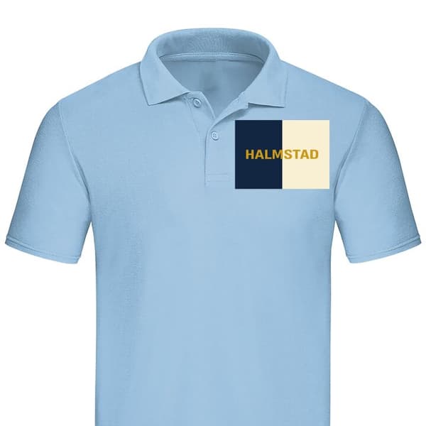 Klassisk Poloshirt | Poloshirt til Voksne Halmstad – fodbold
